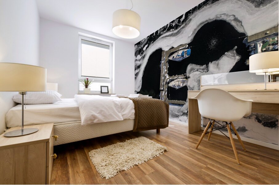 Iced In Minnesota Mural print