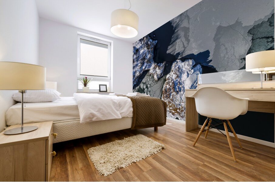 Lake Superior from Above Mural print