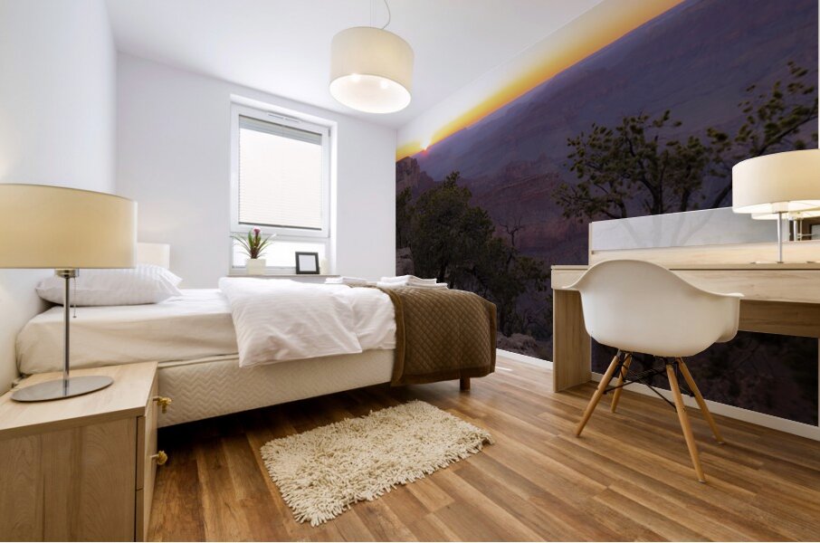 Grand Canyon Sunset Arizona Mural print