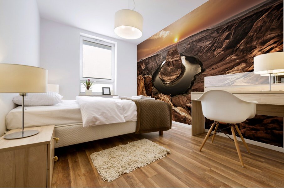 Horseshoe Bend Arizona Mural print