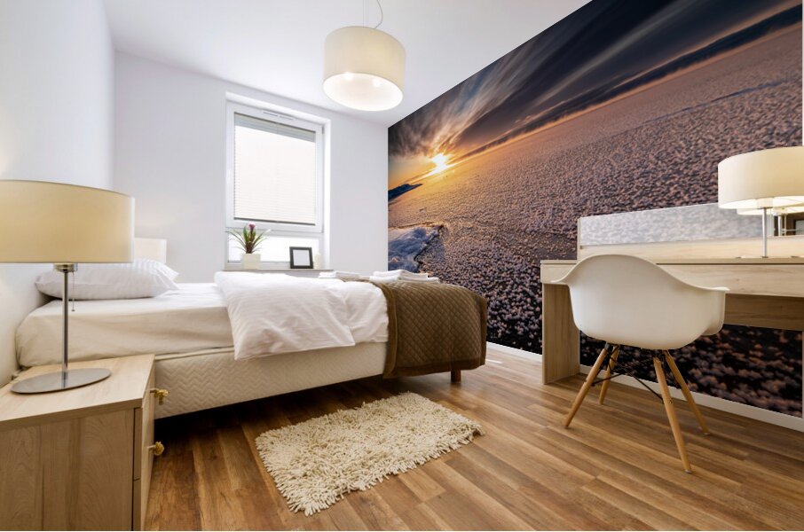 Minnesota North Shore Sunrise Mural print