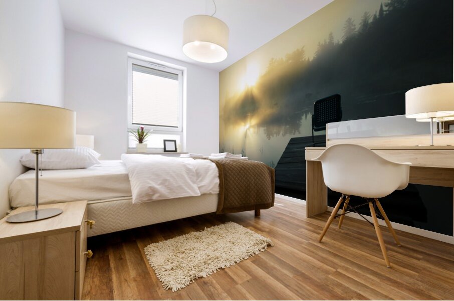 Boundary Waters Sunrise Mural print