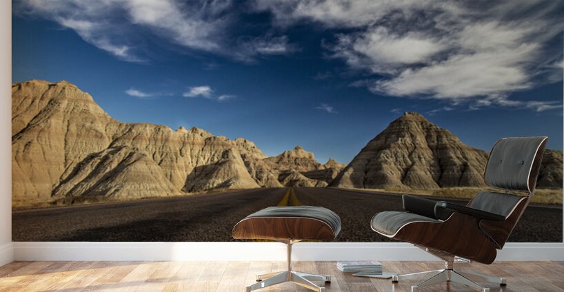 Badlands Freeway Wall Murals