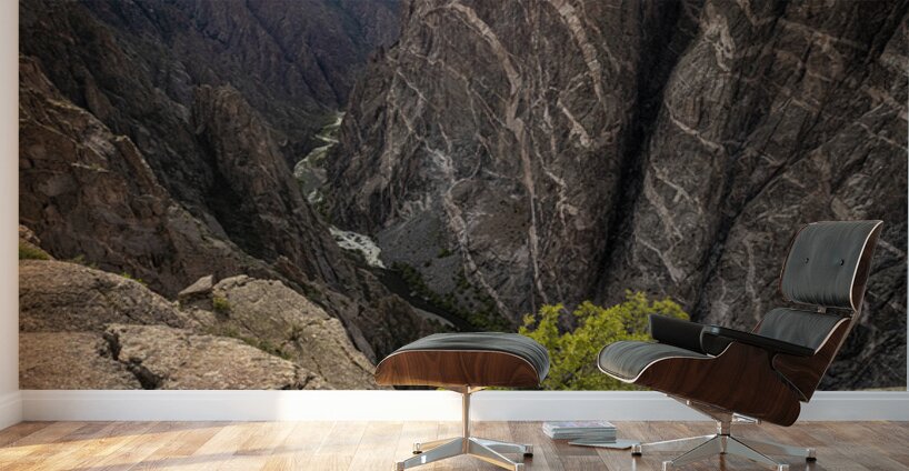 Painted Wall Black Canyon of the Gunnison Wall Murals