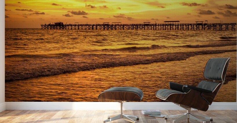 Inferno at Sunset Wall Murals