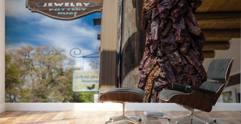 Sante Fe New Mexico Shops Wall Murals