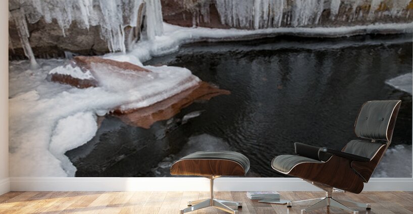 Lake Superior Ice Cove Wall Murals