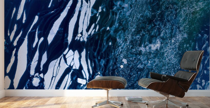 Lake Superior Ice Art Wall Murals