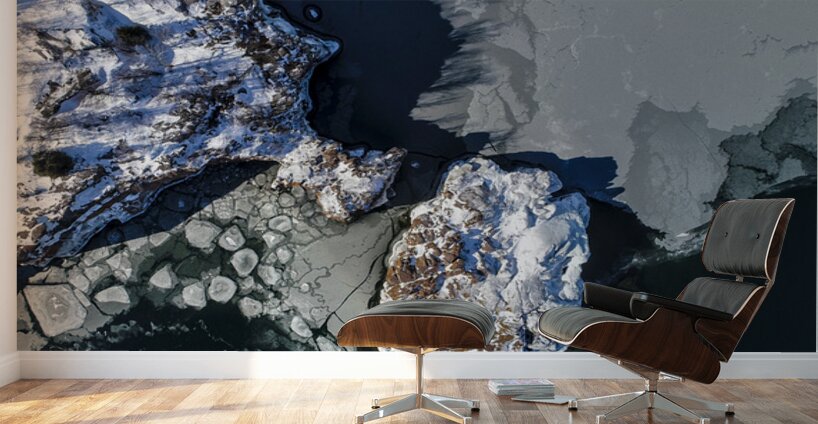 Lake Superior from Above Wall Murals