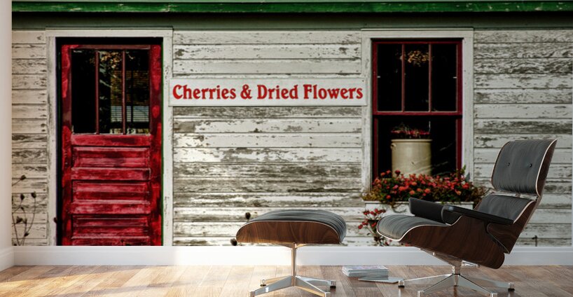 Door County Wisconsin Cherries Wall Murals