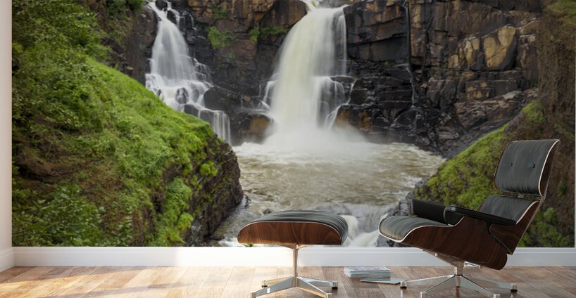 High Falls Overlook Waterfall Wall Murals