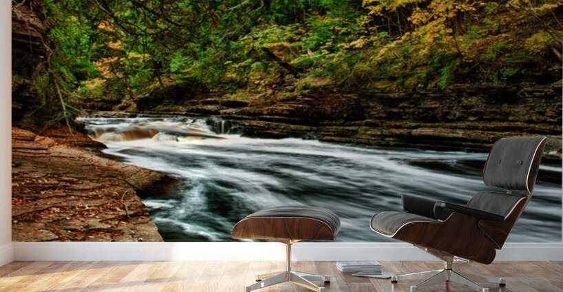 Presque Isle River Michigan Wall Murals