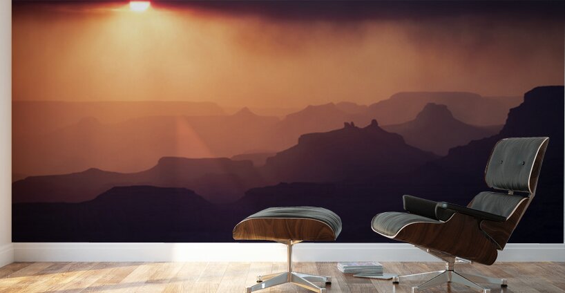 Grand Canyon Sunset Wall Murals
