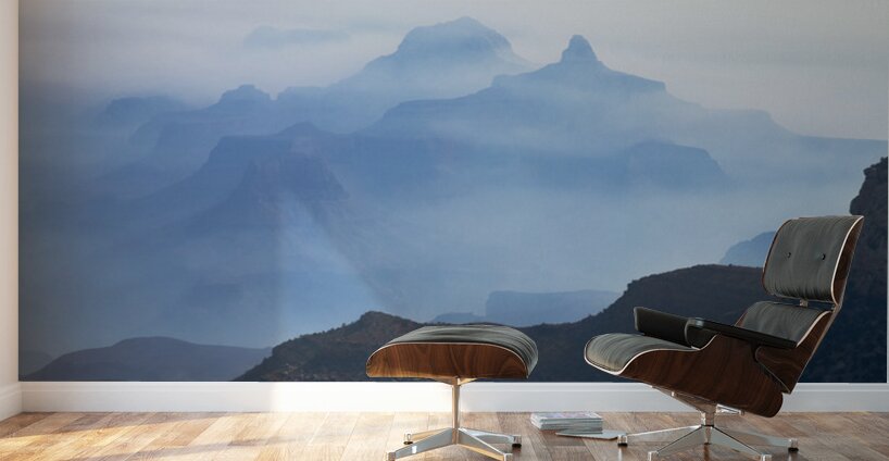 Blue Morning over the Grand Canyon Wall Murals