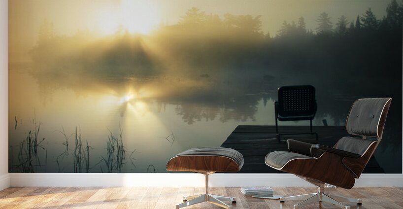 Boundary Waters Sunrise Wall Murals