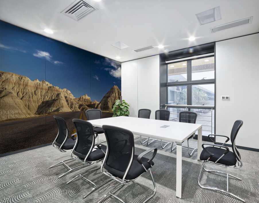 Badlands Freeway Vertical Wall Printing