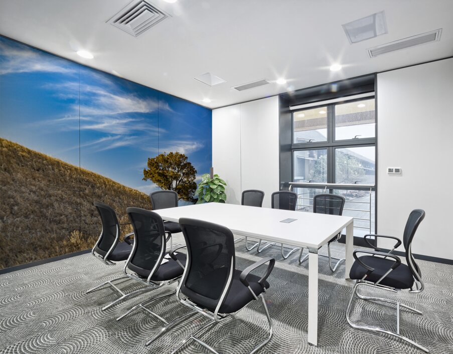 Slanted Tree Wall Printing