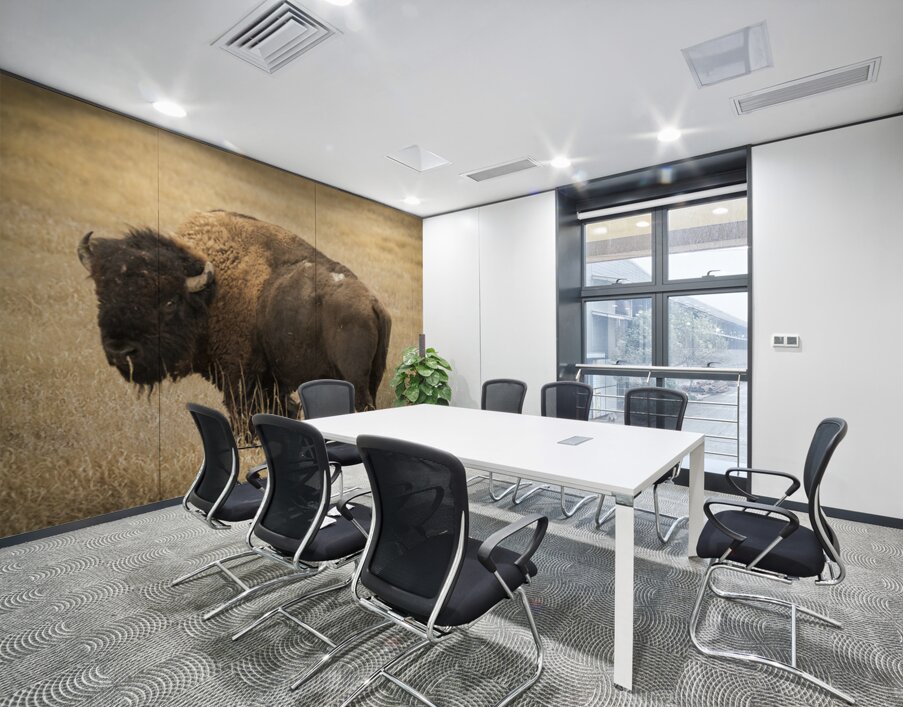 Bison of The Badlands Wall Printing
