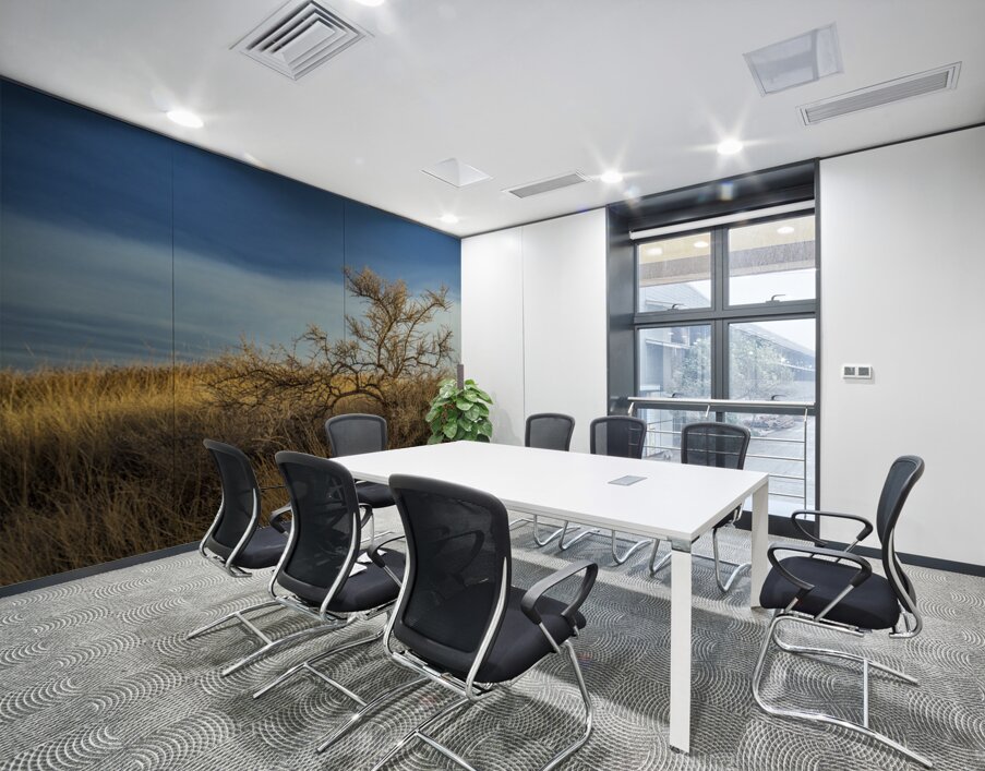 Brush In The Badlands Wall Printing