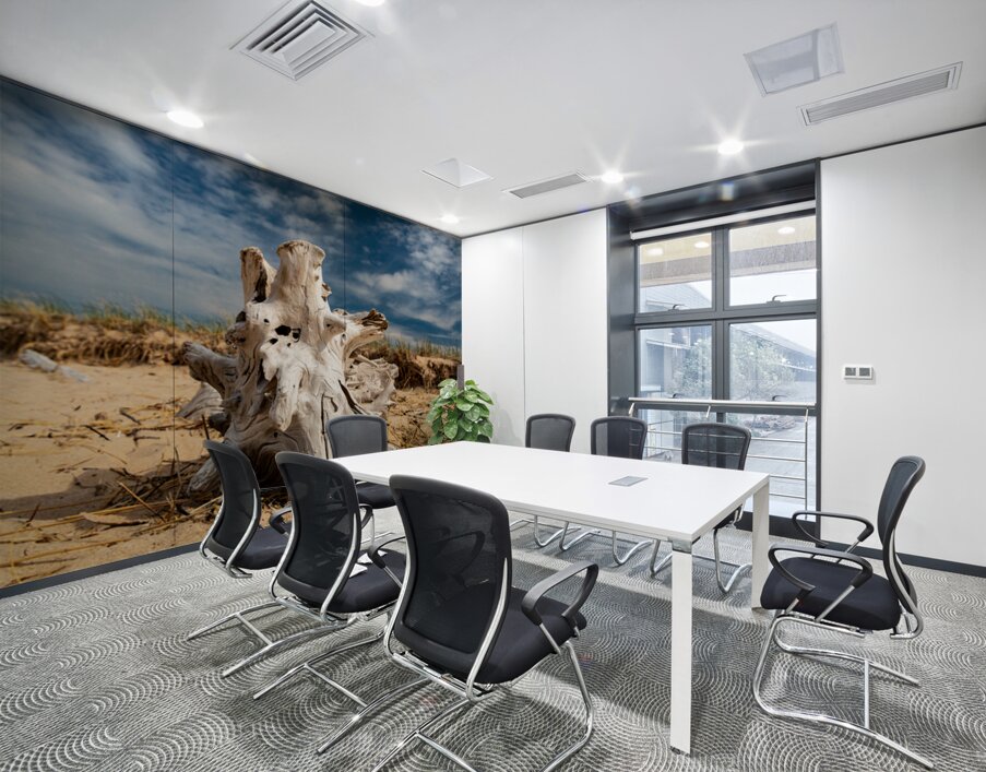 Driftwood ON the Beach Wall Printing
