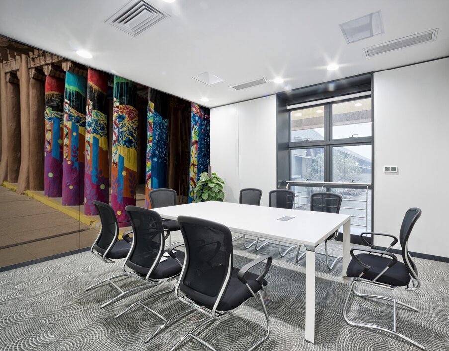 Vibrant Santa Fe Wall Printing