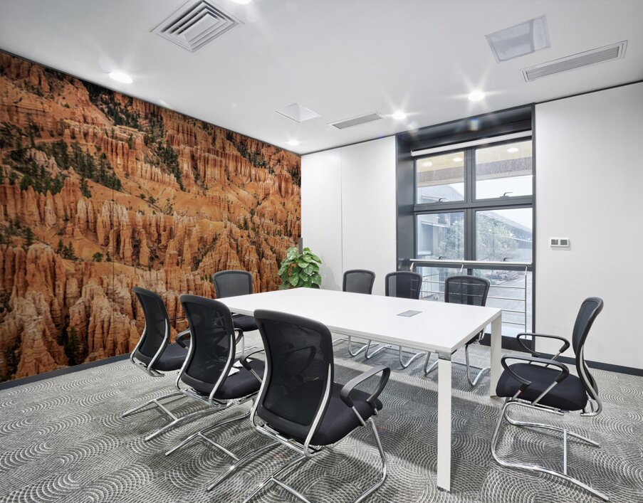 Hoodoos Over Utah Wall Printing