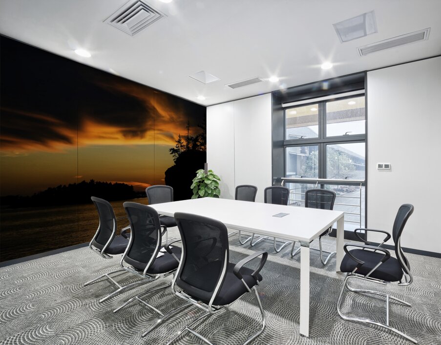 Sunset Over Voyageurs Wall Printing