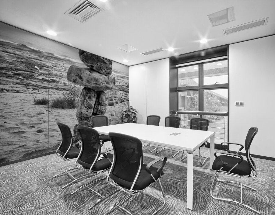 Rock Beach Wall Printing