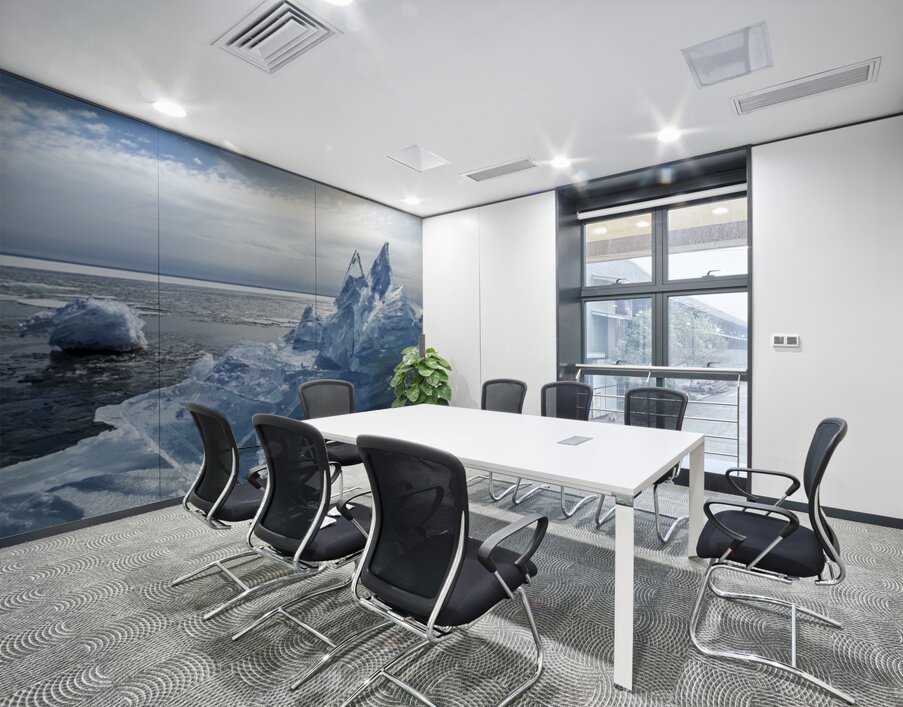 Stack Ice Over Superior Wall Printing