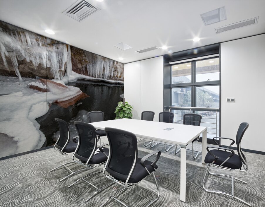 Lake Superior Ice Cove Wall Printing