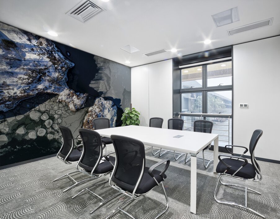 Lake Superior from Above Wall Printing