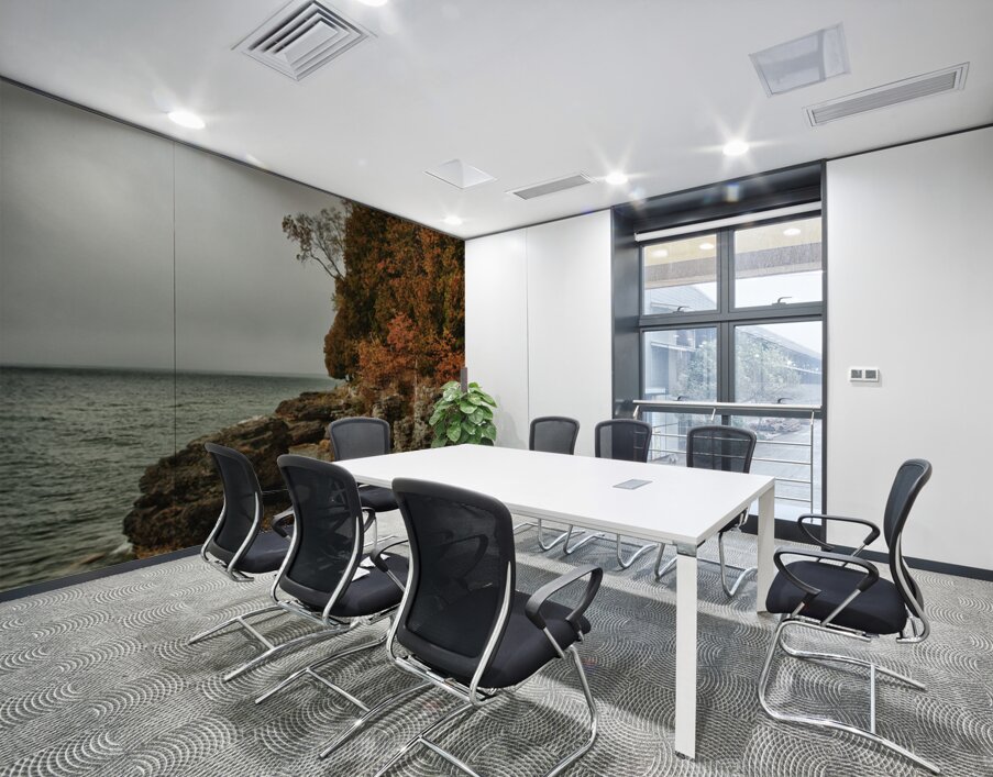 Lake Michigan Shore Line Wisconsin Wall Printing