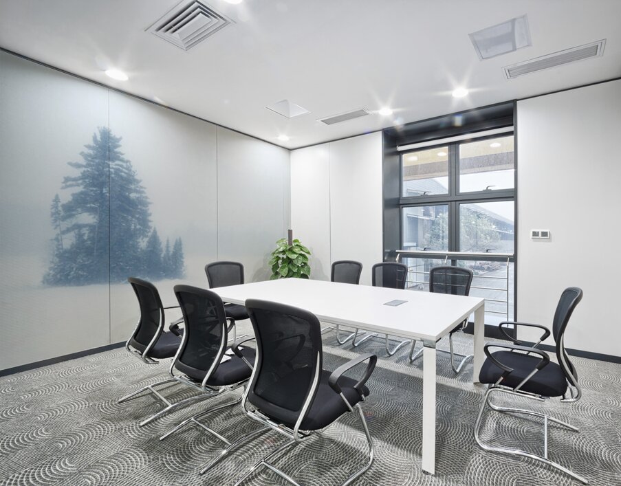 Snowy Frozen Minnesota Island Wall Printing