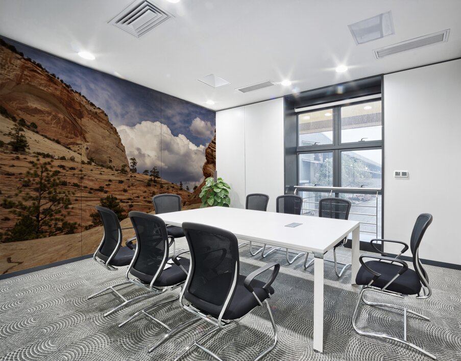 Zion National Park Window to Heaven Wall Printing