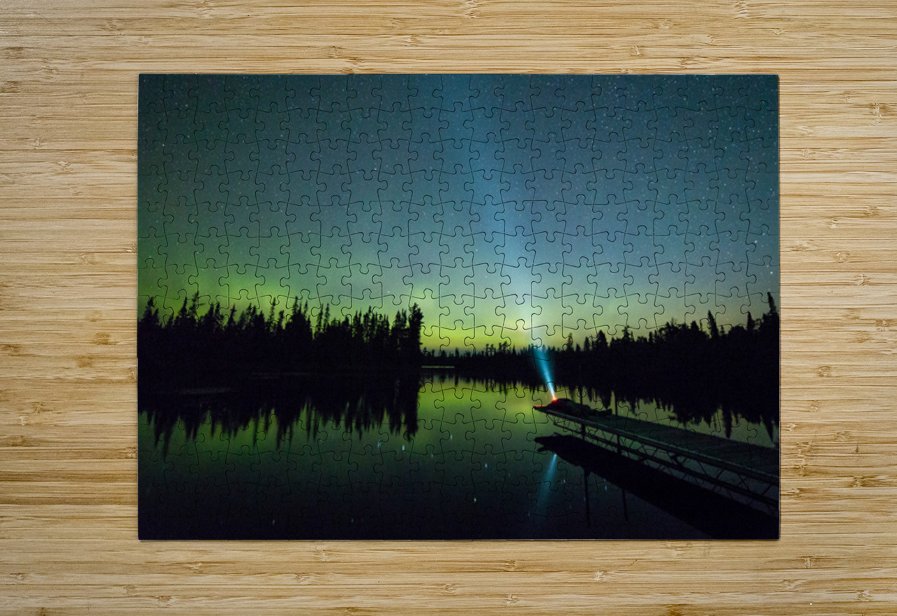 Northern Lights In Action Kelley McClure Puzzle printing