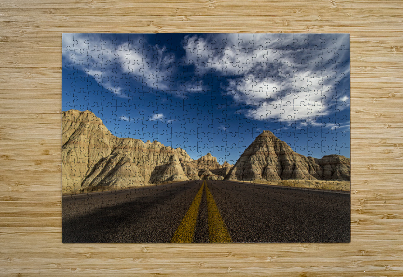 Badlands Freeway Kelley McClure Puzzle printing