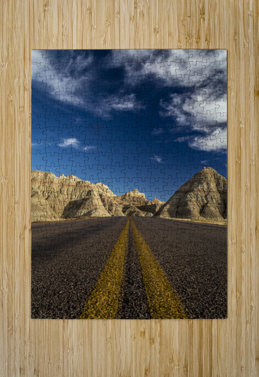 Badlands Freeway Vertical Kelley McClure Puzzle printing