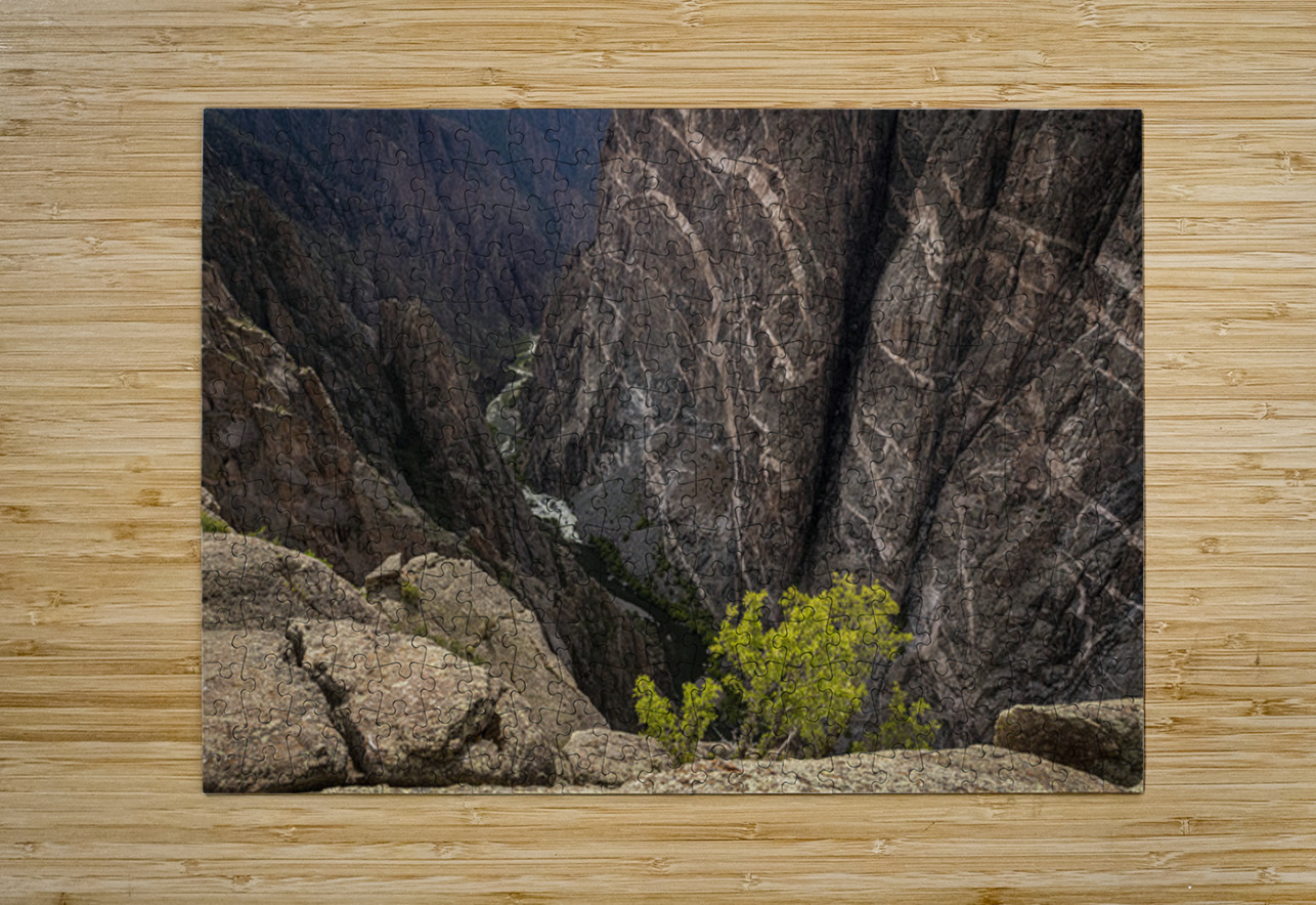Painted Wall Black Canyon of the Gunnison Kelley McClure Puzzle printing