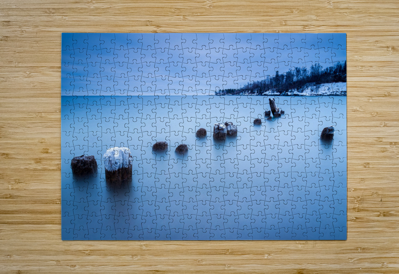 Blue Mood Kelley McClure Puzzle printing