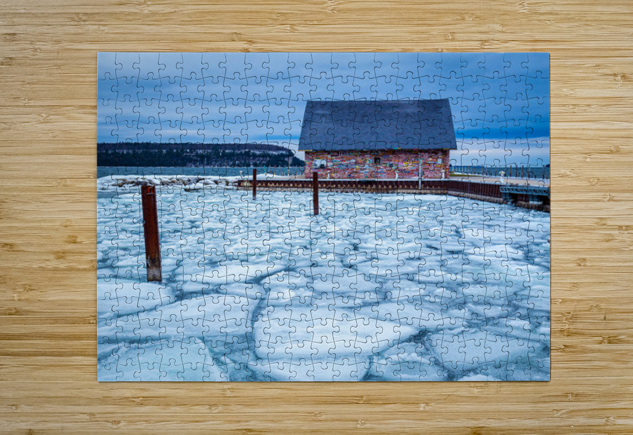 Winter In Ephraim Kelley McClure Puzzle printing