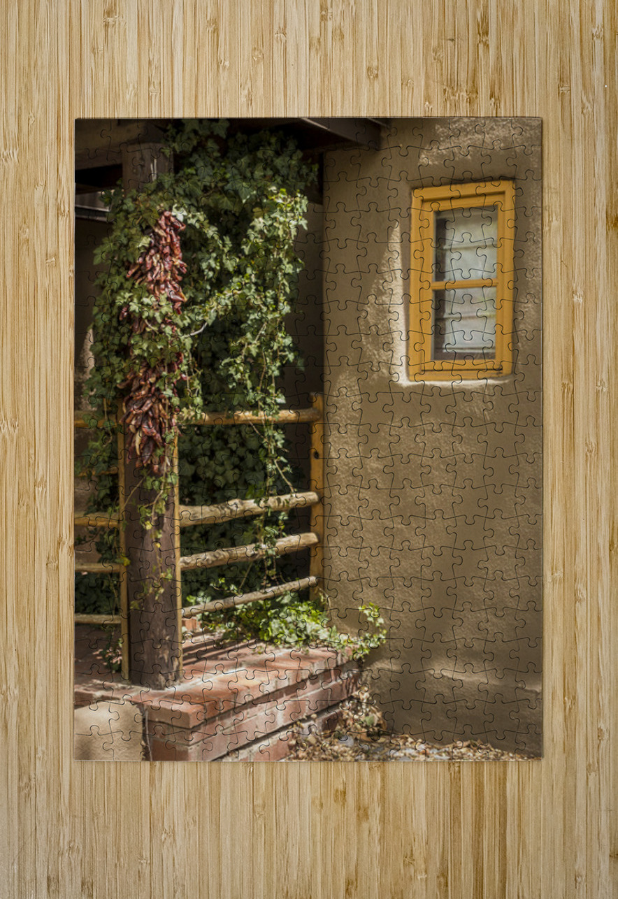 Sante Fe New Mexico Chili Peppers Kelley McClure Puzzle printing