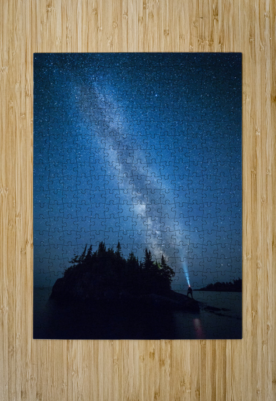 Minnesota North Shore Star Gazing Kelley McClure Puzzle printing