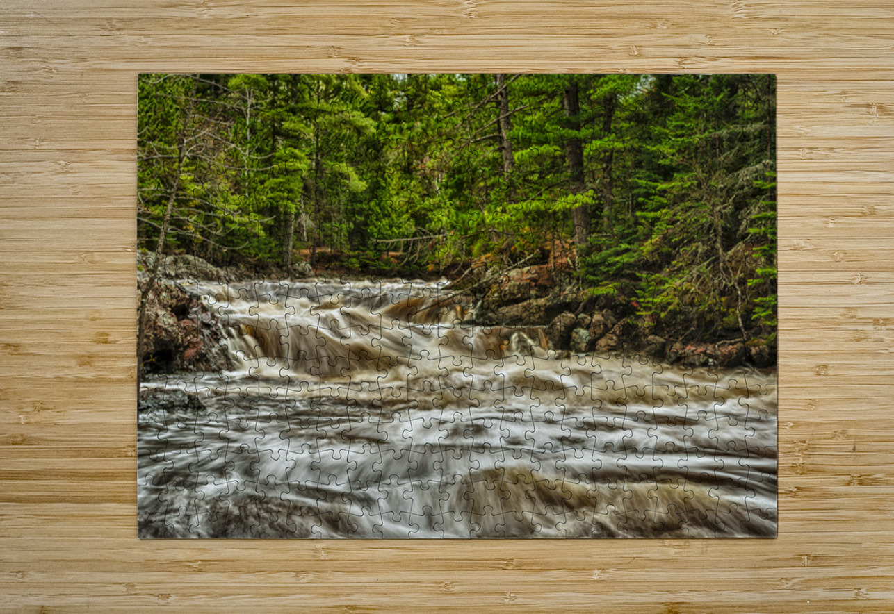 Anicon Falls State Park River Kelley McClure Puzzle printing