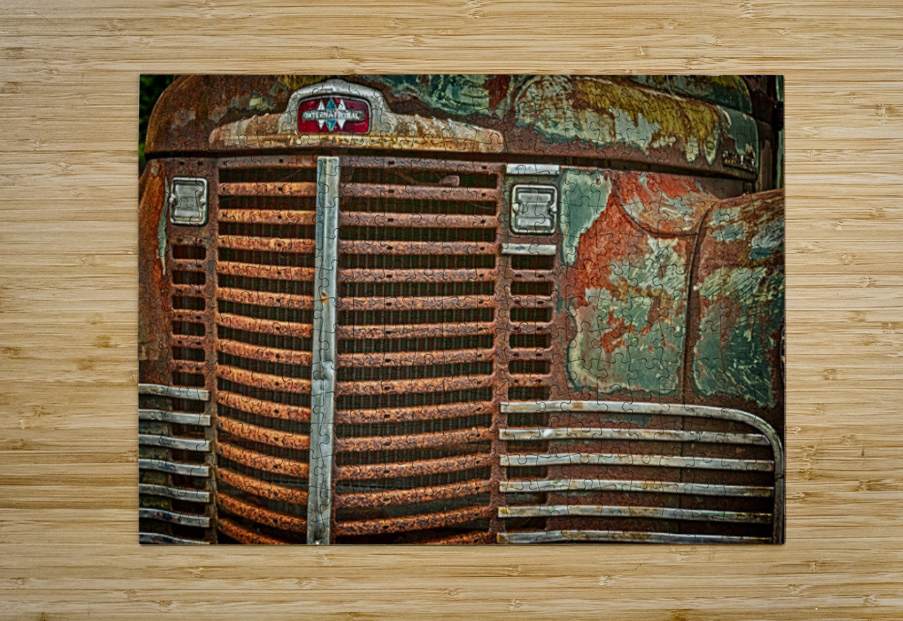 International Vintage Truck Kelley McClure Puzzle printing