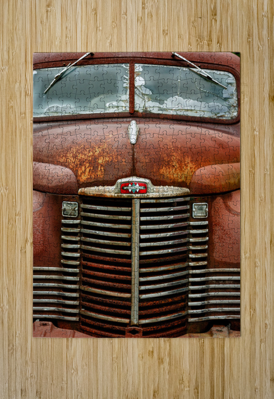International Harvester Truck  Kelley McClure Puzzle printing