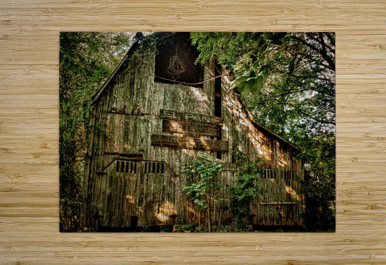 Tennessee Rustic Barn Kelley McClure Puzzle printing