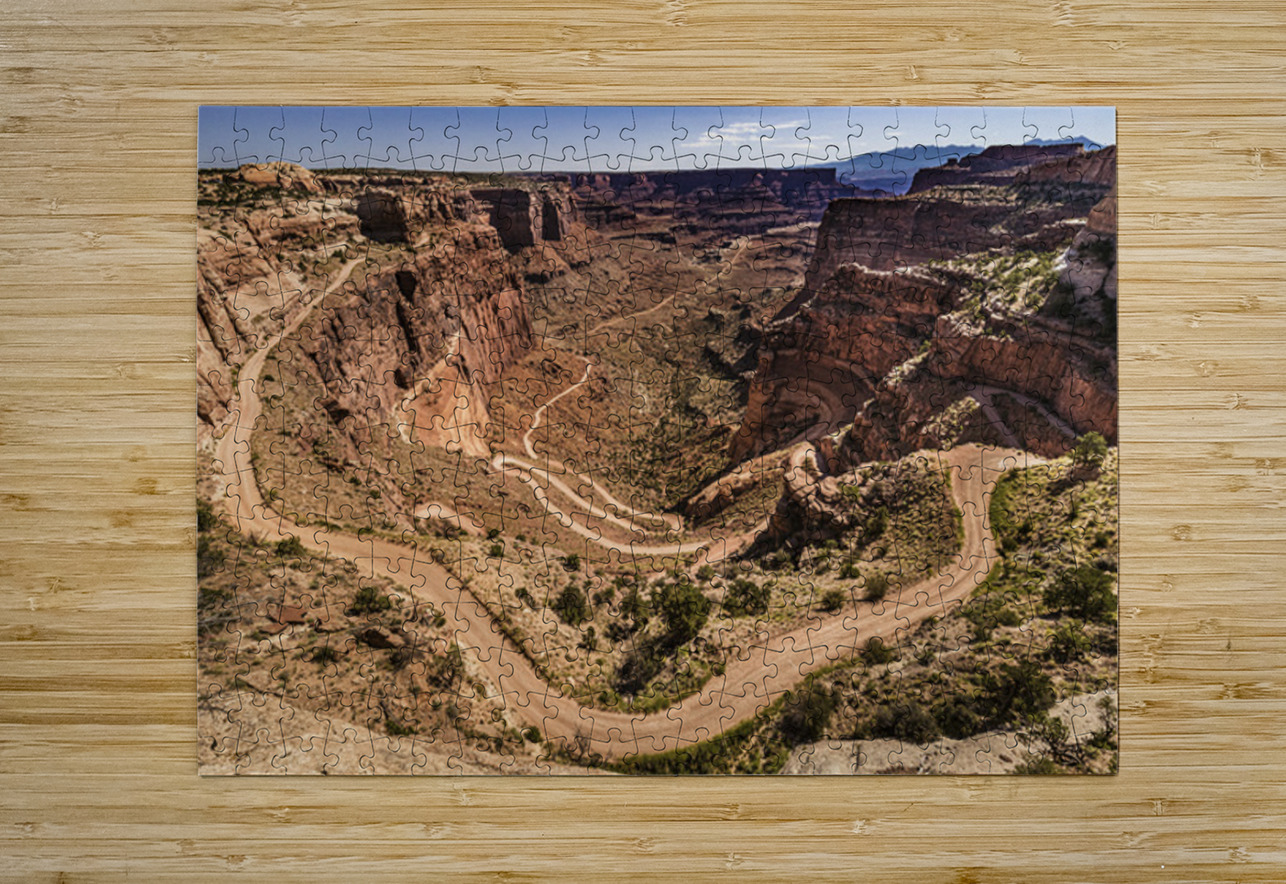 Schafer Road Canyonlands National Park Kelley McClure Puzzle printing