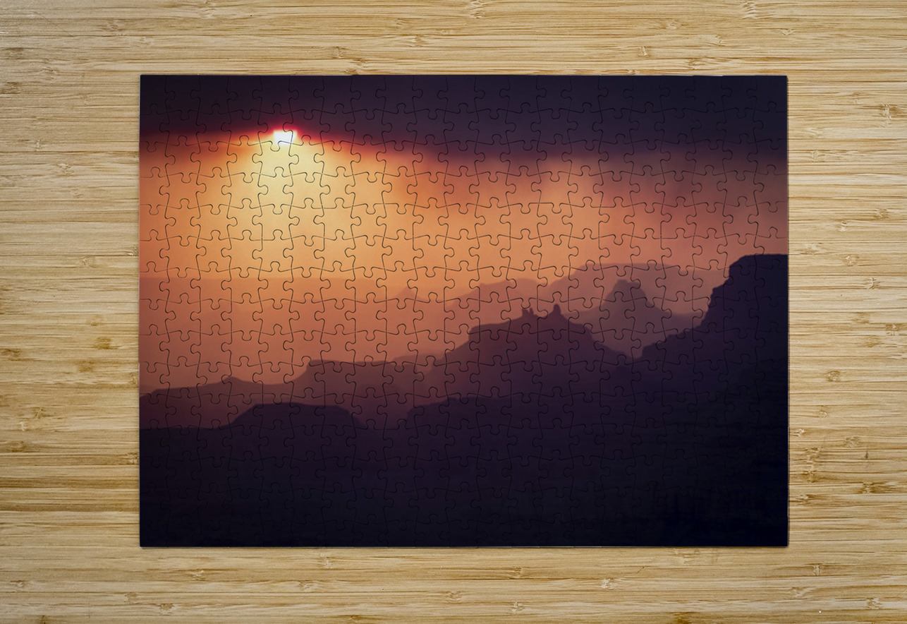 Grand Canyon Sunset Kelley McClure Puzzle printing