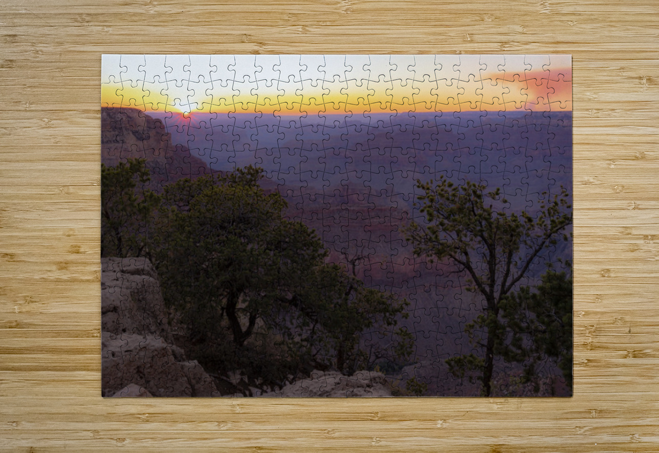 Grand Canyon South Sunset Kelley McClure Puzzle printing