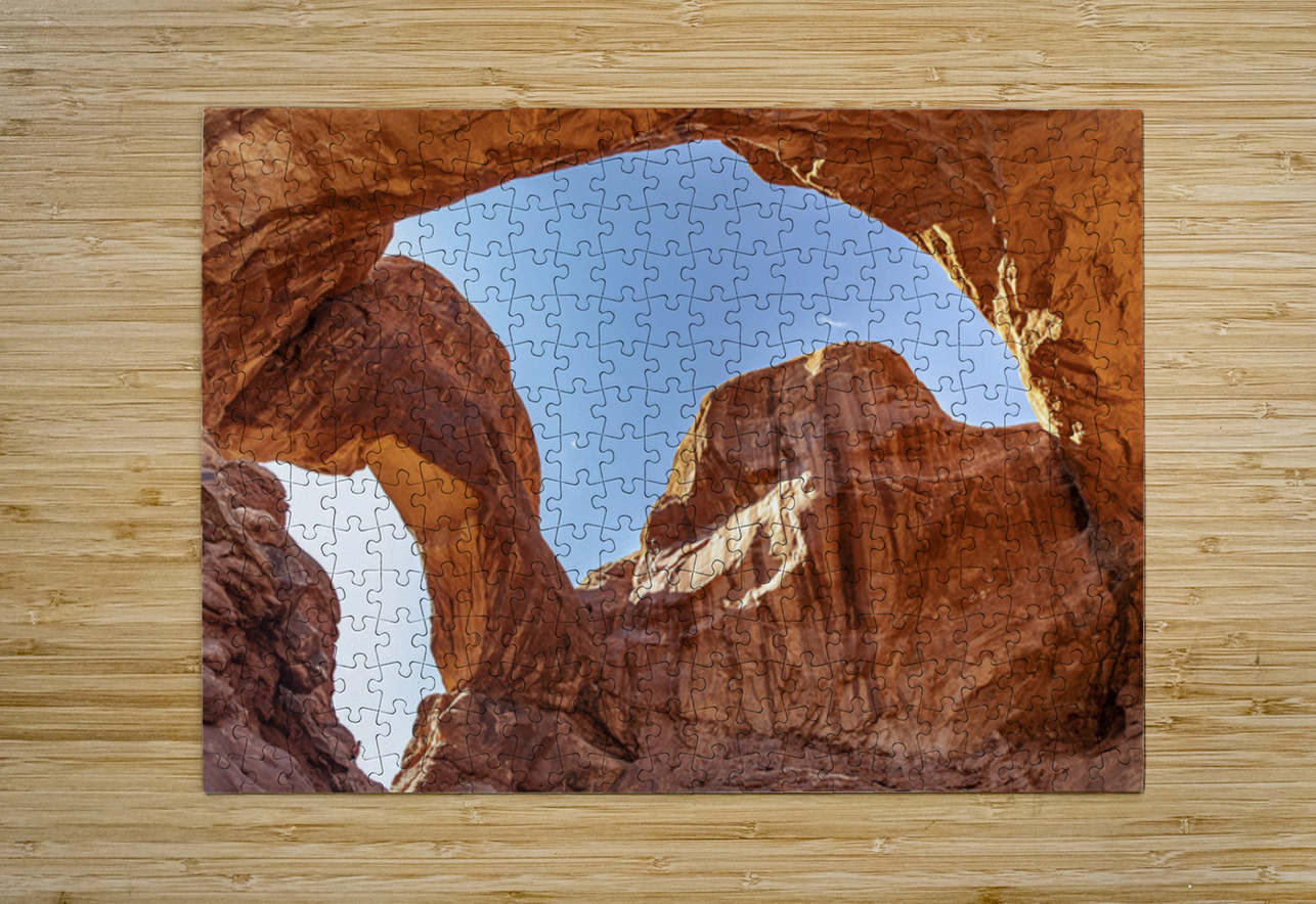 Arches National Park Double Arch Kelley McClure Puzzle printing